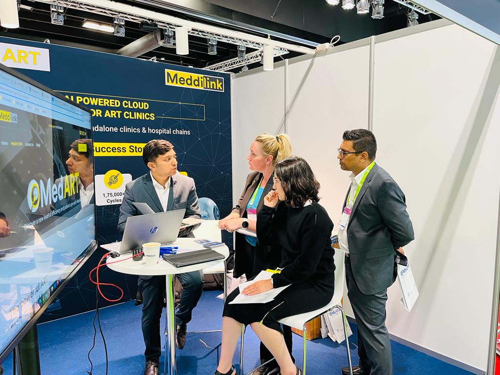 The Meddilink team at ESHRE 2023 in Copenhagen