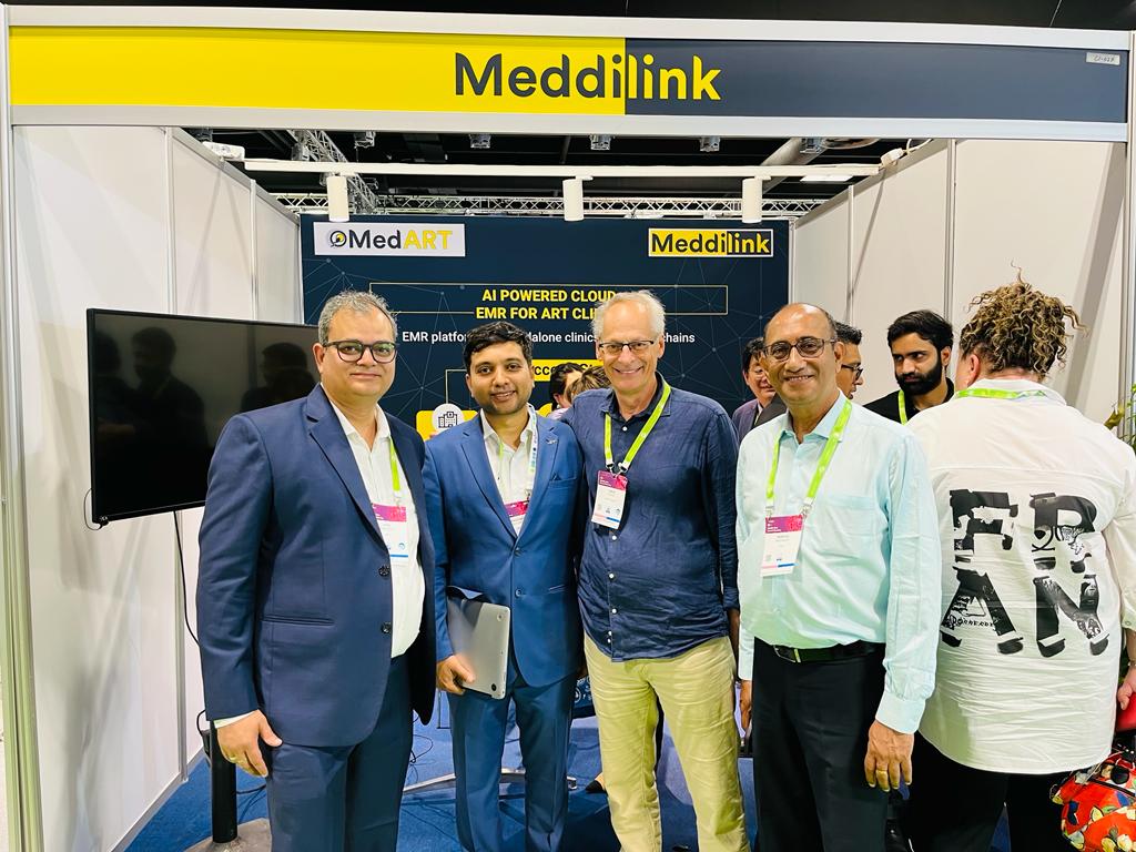 Meddilink team at ESHRE 2023 in Copenhagen